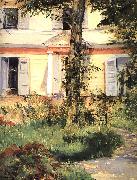 Edouard Manet The House at Rueil oil